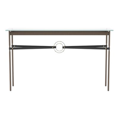 HBF2382443 Hubbardton Forge Equus Glass Top Console Table - C sku HBF2382443