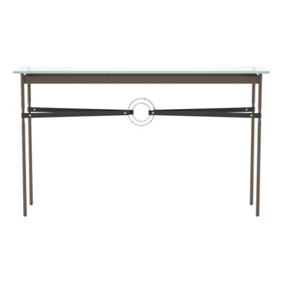 Hubbardton Forge Equus Glass Top Console Table - Color: Clear - 750118-1053