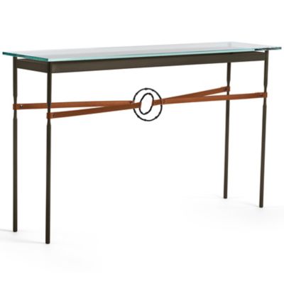 HBF2382532 Hubbardton Forge Equus Glass Top Console Table - C sku HBF2382532