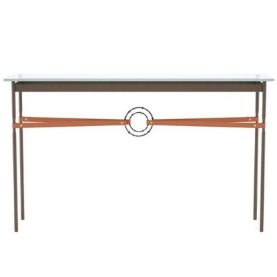 Hubbardton Forge Equus Glass Top Console Table - Color: Clear - 750118-1370