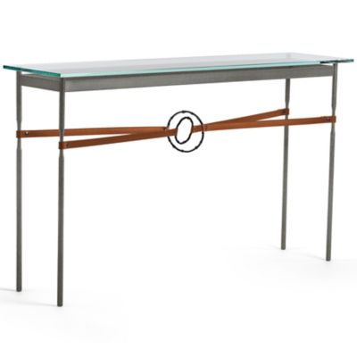 Hubbardton Forge Equus Glass Top Console Table - Color: Clear - 750118-1163