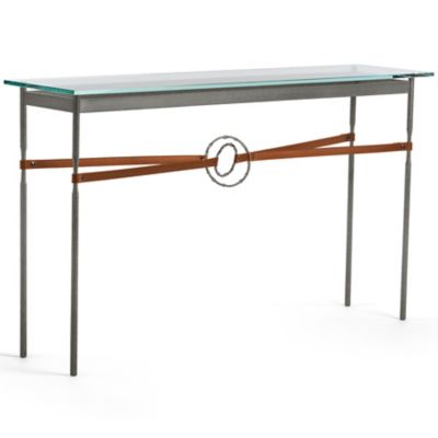 Hubbardton Forge Equus Glass Top Console Table - Color: Clear - 750118-1166