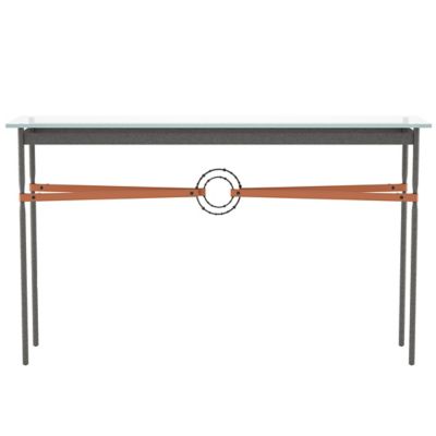 HBF2382520 Hubbardton Forge Equus Glass Top Console Table - C sku HBF2382520