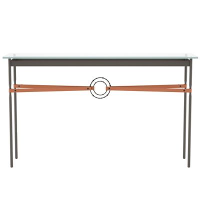 HBF2382466 Hubbardton Forge Equus Glass Top Console Table - C sku HBF2382466