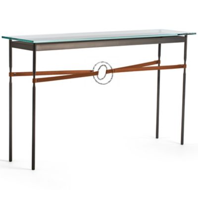 Hubbardton Forge Equus Glass Top Console Table - Color: Clear - 750118-1088