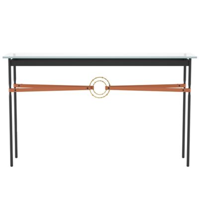 HBF2382406 Hubbardton Forge Equus Glass Top Console Table - C sku HBF2382406