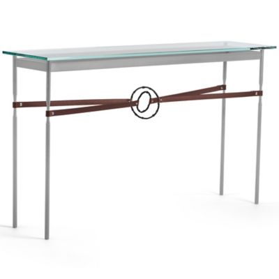 HBF2382612 Hubbardton Forge Equus Glass Top Console Table - C sku HBF2382612