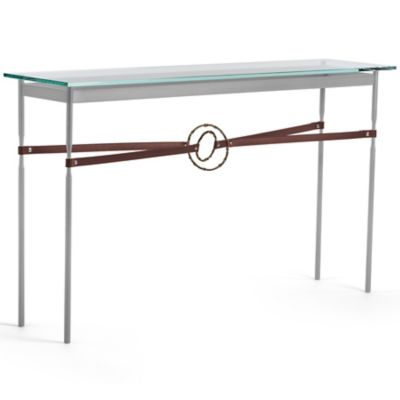 Hubbardton Forge Equus Glass Top Console Table - Color: Clear - 750118-1213