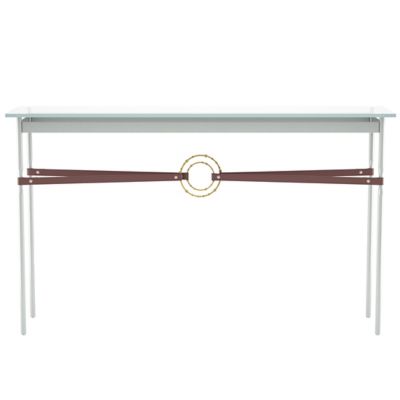 HBF2382621 Hubbardton Forge Equus Glass Top Console Table - C sku HBF2382621