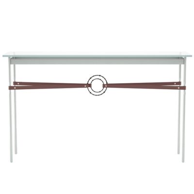 HBF2382627 Hubbardton Forge Equus Glass Top Console Table - C sku HBF2382627