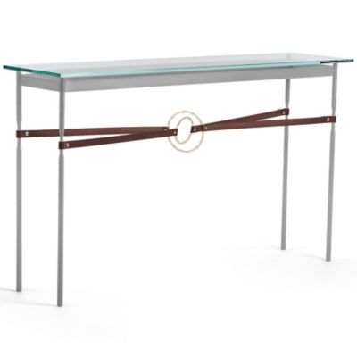 Hubbardton Forge Equus Glass Top Console Table - Color: Clear - 750118-1234