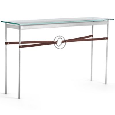 Hubbardton Forge Equus Glass Top Console Table - Color: Clear - 750118-1291