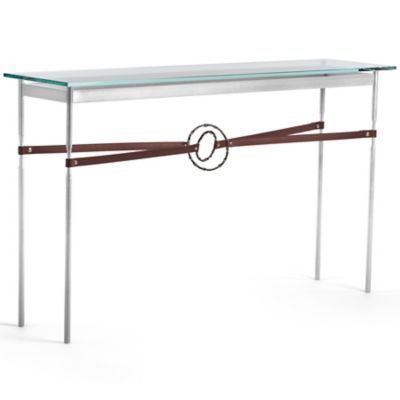 Hubbardton Forge Equus Glass Top Console Table - Color: Clear - 750118-1276