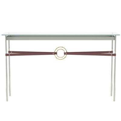 HBF2382594 Hubbardton Forge Equus Glass Top Console Table - C sku HBF2382594