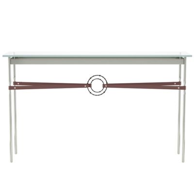 HBF2382600 Hubbardton Forge Equus Glass Top Console Table - C sku HBF2382600