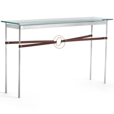 Hubbardton Forge Equus Glass Top Console Table - Color: Clear - 750118-1294