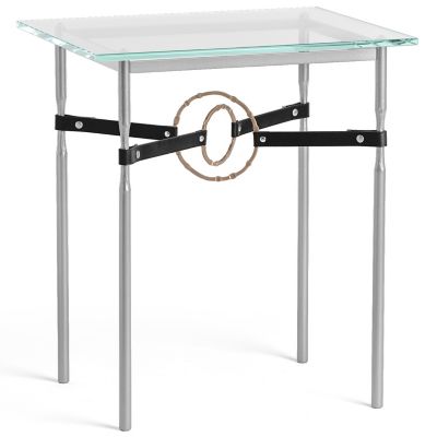 HBF2382776 Hubbardton Forge Equus Glass Top Side Table - Colo sku HBF2382776