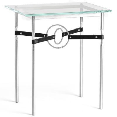 HBF2382761 Hubbardton Forge Equus Glass Top Side Table - Colo sku HBF2382761