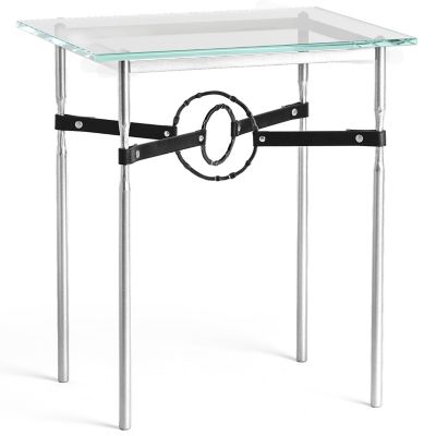 HBF2382743 Hubbardton Forge Equus Glass Top Side Table - Colo sku HBF2382743