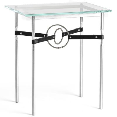 Hubbardton Forge Equus Glass Top Side Table - Color: Clear - 750116-1287