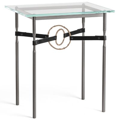 HBF2382692 Hubbardton Forge Equus Glass Top Side Table - Colo sku HBF2382692