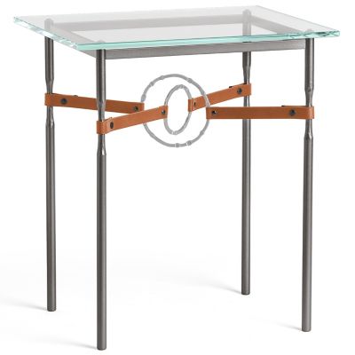 HBF2382700 Hubbardton Forge Equus Glass Top Side Table - Colo sku HBF2382700