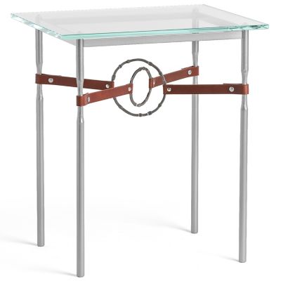 Hubbardton Forge Equus Glass Top Side Table - Color: Clear - 750116-1216