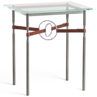 Hubbardton Forge Equus Glass Top Side Table - Color: Clear - 750116-1177