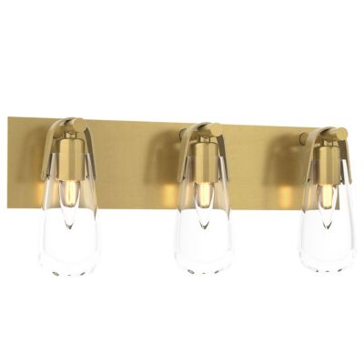 Hubbardton Forge Eos Vanity Light - Color: Brass - Size: 3 light - 201332-1