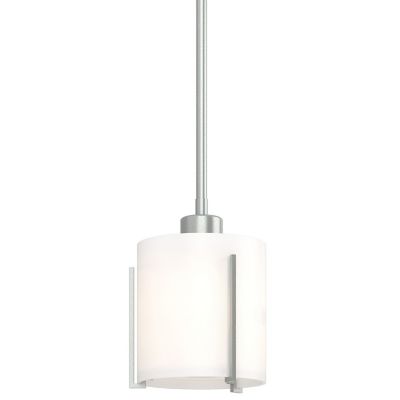 Hubbardton Forge Exos Pendant Light - Color: White - Size: Small - 187650-1