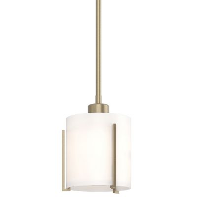 Hubbardton Forge Exos Pendant Light - Color: White - Size: Small - 187650-1