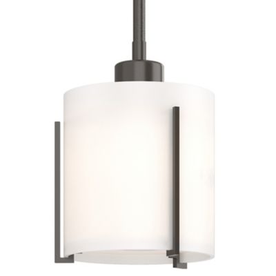 Hubbardton Forge Exos Pendant Light - Color: White - Size: Small - 187650-1