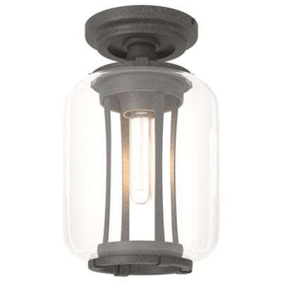 Hubbardton Forge Fairwinds Outdoor Semi-Flushmount Light - Color: Silver - 