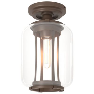 Hubbardton Forge Fairwinds Outdoor Semi-Flushmount Light - Color: Bronze - 