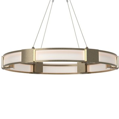 Hubbardton Forge Aura Glass Pendant Light - Color: Gold - Size: 6 light - 1