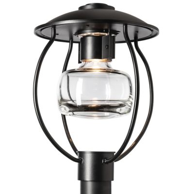 Hubbardton Forge Mason Outdoor Post Light - Color: Black - Size: 1 light - 