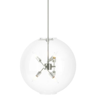 Hubbardton Forge Sfera Pendant Light - Color: Clear - Size: 6 light - 13441