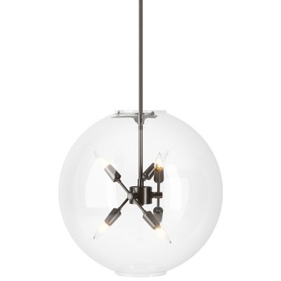 Hubbardton Forge Sfera Pendant Light - Color: Clear - Size: 6 light - 13441