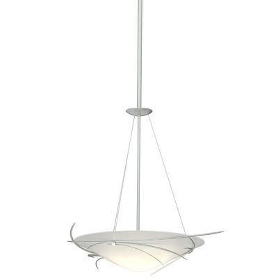 Hubbardton Forge Wisp Pendant Light - Color: White - Size: 3 light - 131620