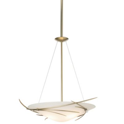 Hubbardton Forge Wisp Pendant Light - Color: White - Size: 3 light - 131620