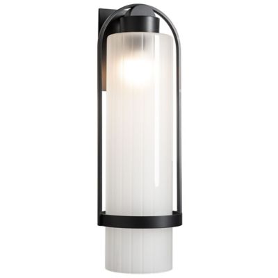 Hubbardton Forge Alcove Outdoor Wall Sconce - Color: White - Size: Large - 