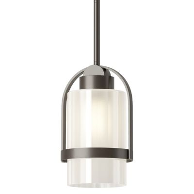 Hubbardton Forge Alcove Outdoor Mini Pendant Light - Color: White - Size: 1