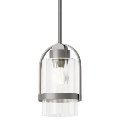 Hubbardton Forge Alcove Outdoor Mini Pendant Light - Color: Clear - Size: 1