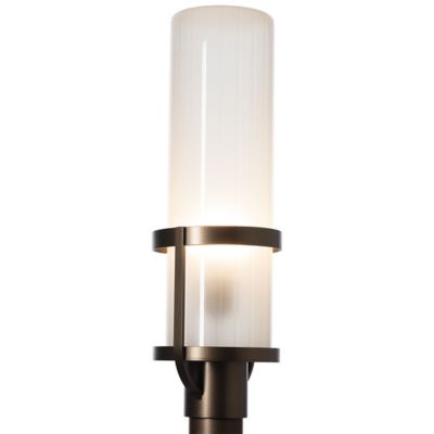 Hubbardton Forge Alcove Outdoor Post Light - Color: Bronze - Size: 1 light 