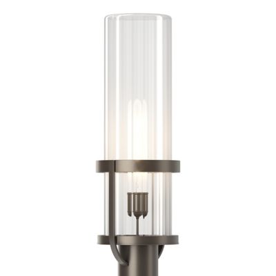 Hubbardton Forge Alcove Outdoor Post Light - Color: Grey - Size: 1 light - 