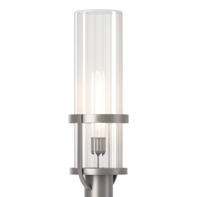 Hubbardton Forge Alcove Outdoor Post Light - Color: Silver - Size: 1 light 