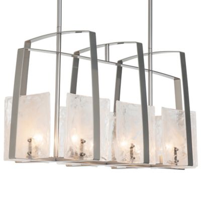 Hubbardton Forge Arc Linear Chandelier - Color: Black - Size: 8 light - 131