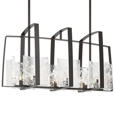 Hubbardton Forge Arc Linear Chandelier - Color: Bronze - Size: 8 light - 13