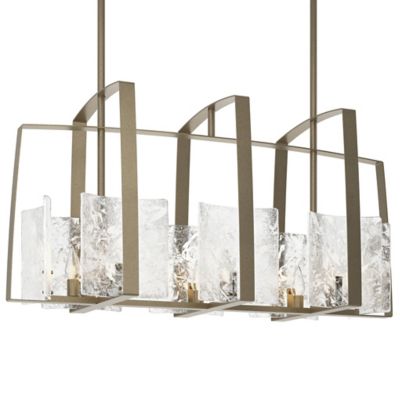 Hubbardton Forge Arc Linear Chandelier - Color: Gold - Size: 8 light - 1313