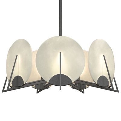 Hubbardton Forge Callisto 7-Light Pendant Light - Color: White - Size: 7 li